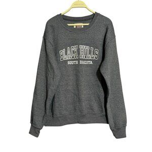Vintage Maverick Black Hills South Dakota Sweatshirt Fleece Men Size L State USA